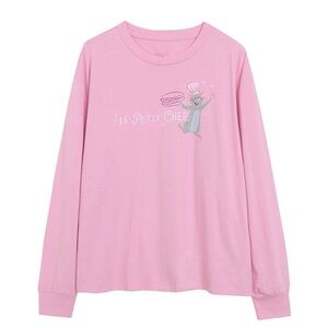 Disney Remy Ratatouille Pink Long sleeve Size XS